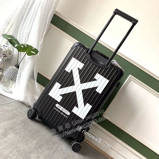 Rimowa拉杆箱 66644 Rimowa x Off-White聯名 全鋁鎂合金 日默瓦拉箱 Off行李箱xzx1043